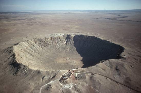 Meteor Crater near Flagstaff, AZ